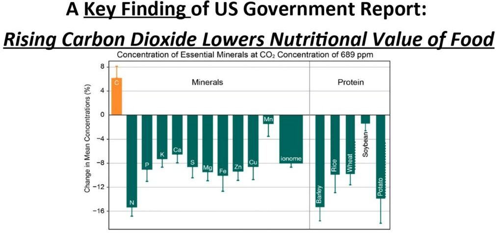 carbon dioxide nutritional quality food